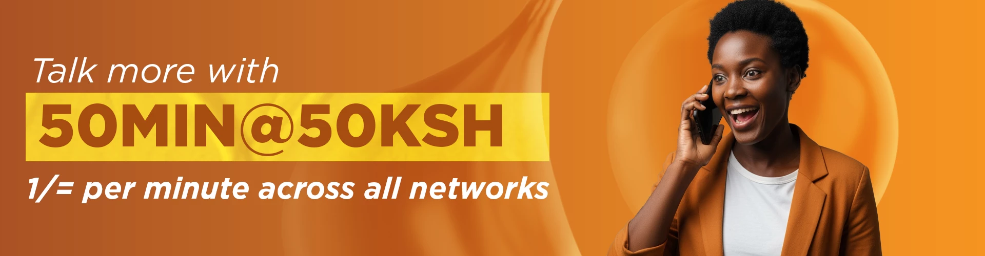 Talk More with 50Min @50KES